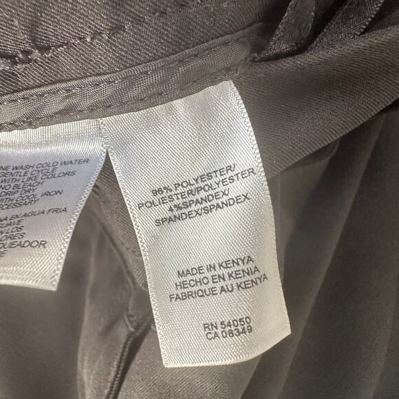Jones New York Signature Petite Black Stretch Dress Pants 8P - Picture 4 of 8